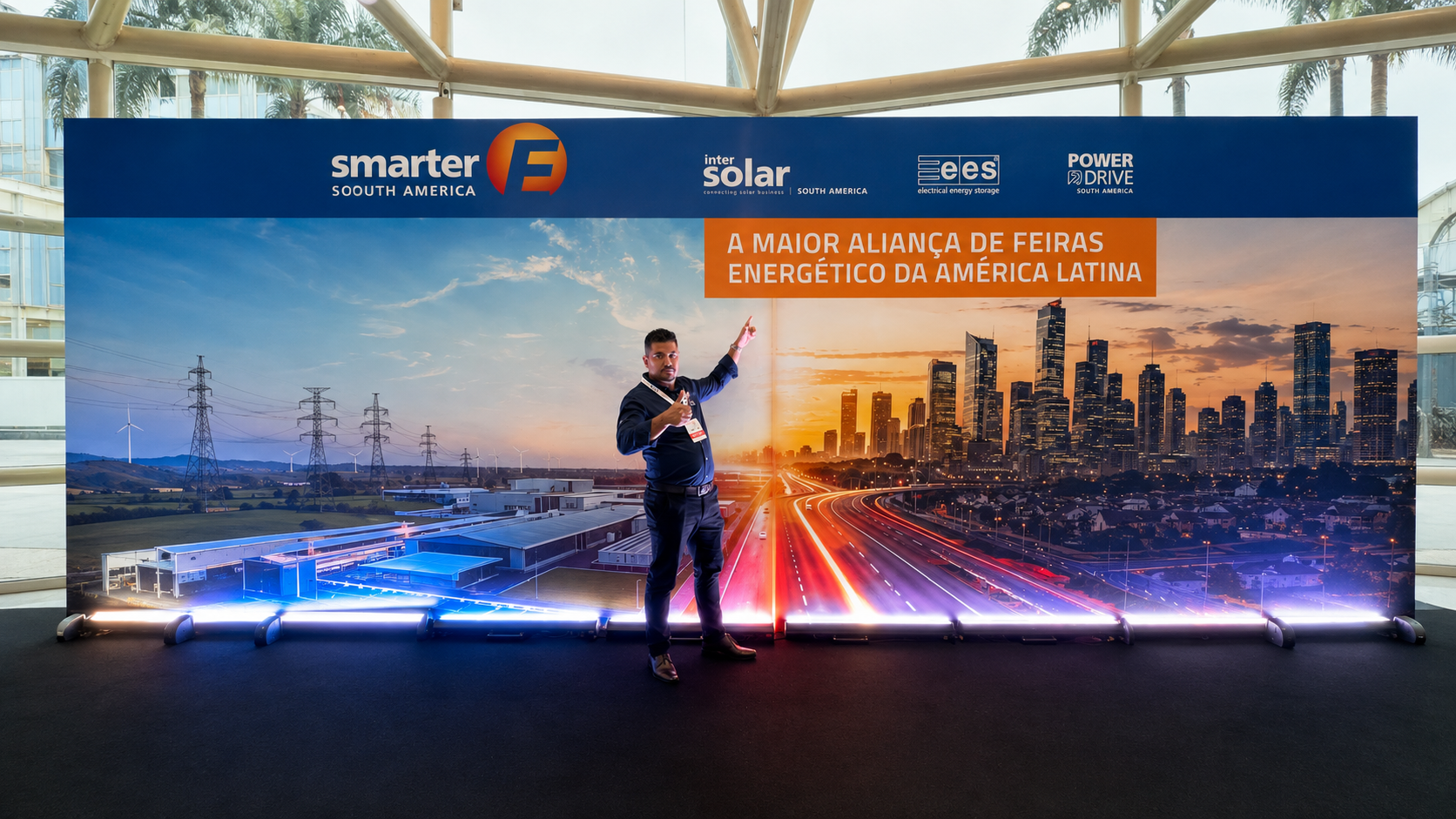 Rafael em feira e evento do setor de energia